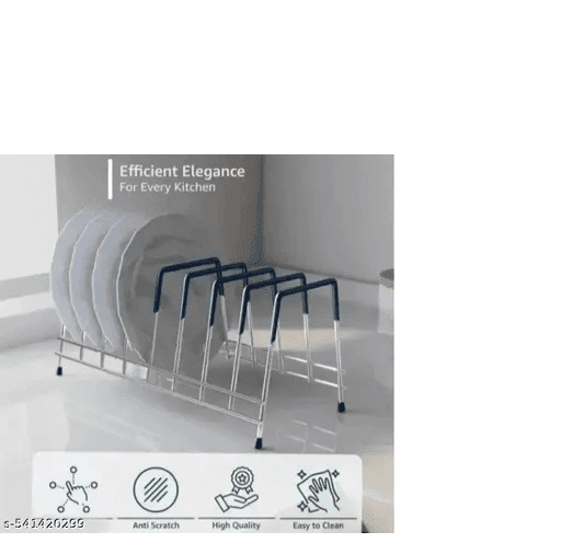 Foldable Plate Drying Stand