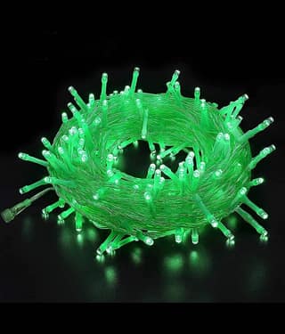 DAYBETTER - Green 15Mtr String Light ( Pack of 1 )