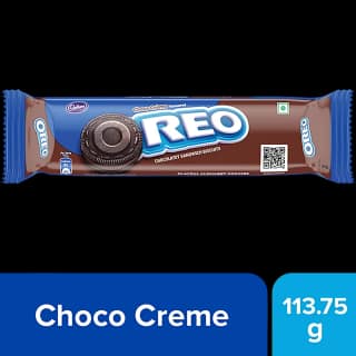 Cadbury Oreo Chocolate Flavour Creme Sandwich Biscuit, 113.75 G