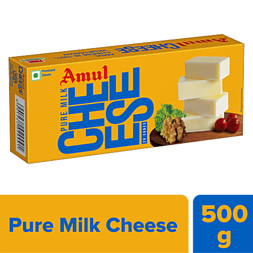 Amul Processed Cheese Cubes, 500 g 20 Cubes