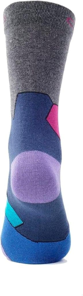 Fun Colorful Geometric Patterned Socks for Men view 3
