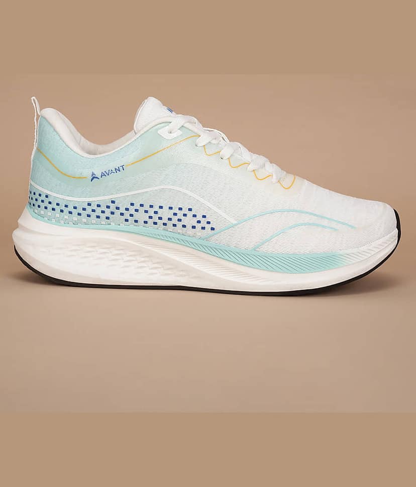 Avant Stratos White Men's Sports Running Shoes view 2