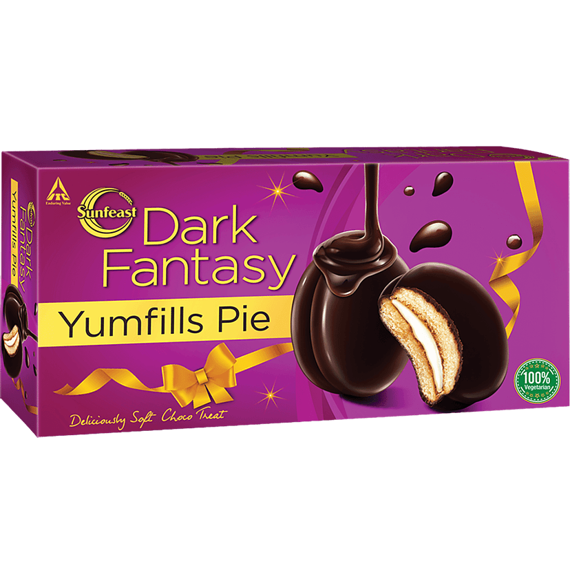 Sunfeast Dark Fantasy Yumfills Pie Cake, 138 G view 2