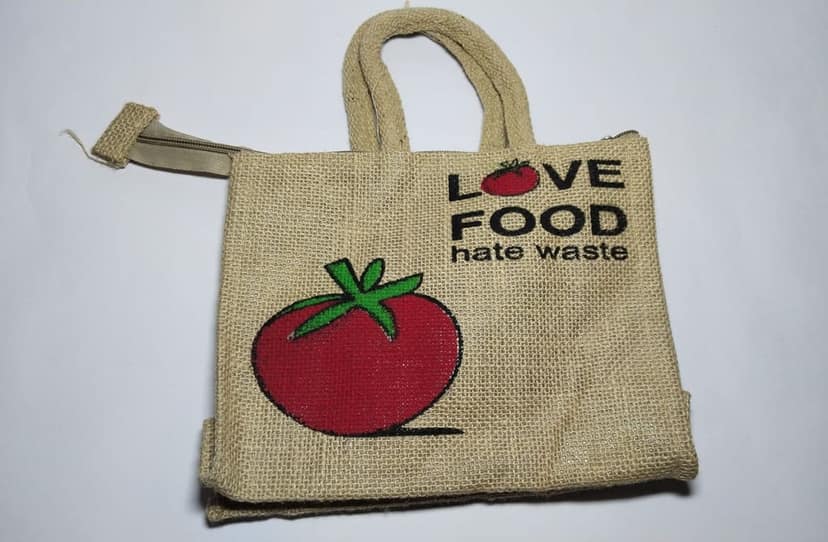 Love Food Hate Waste Market Tote Bag