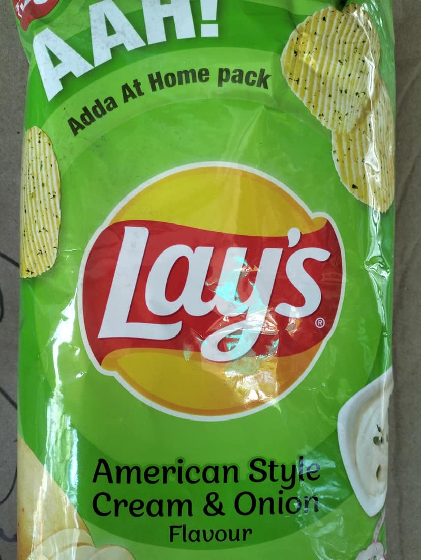 Lay's American style Cream & onion Flavour