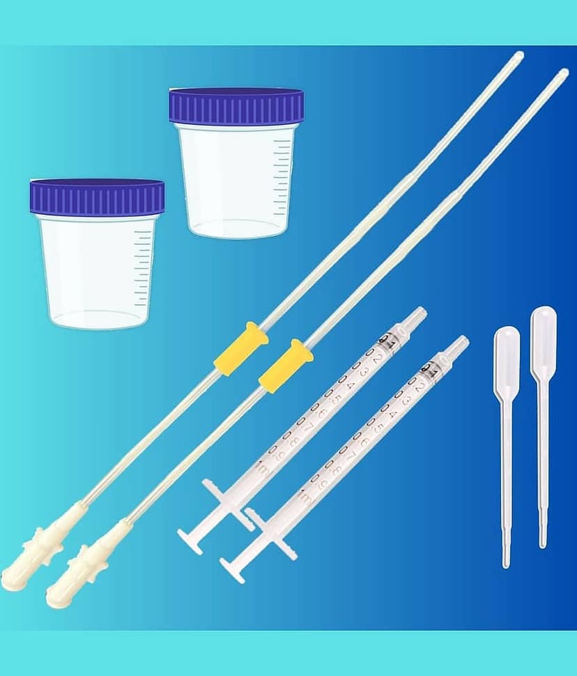 IUI CANNULA KIT- with CANNULA AND CONTAINER (pack of 2)