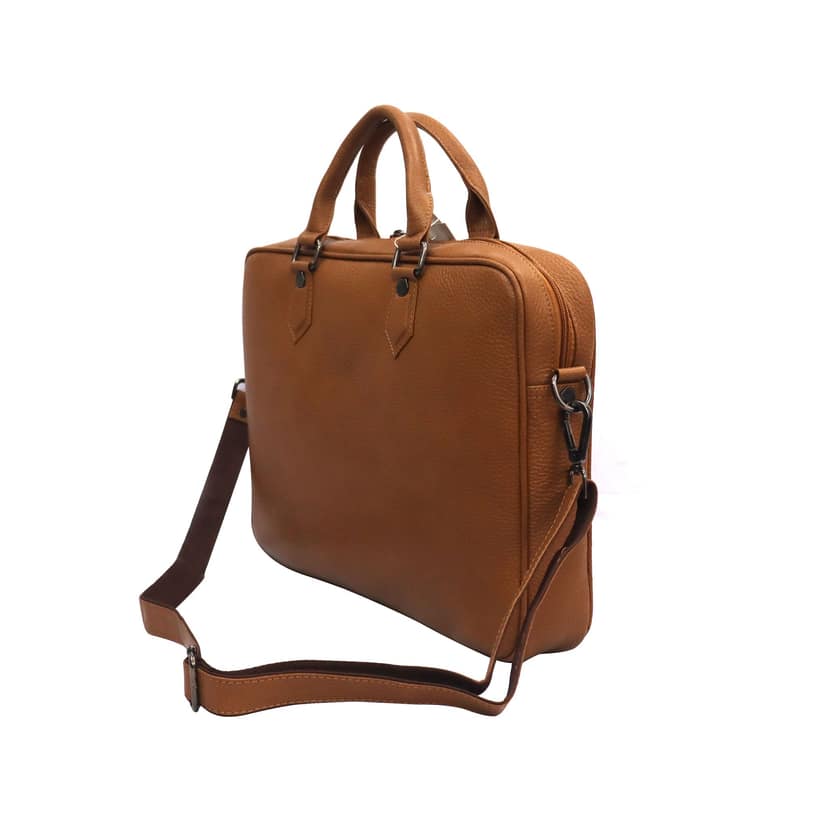 FHS Genuine Leather Laptop- Styles Bag for Men & Women view 3
