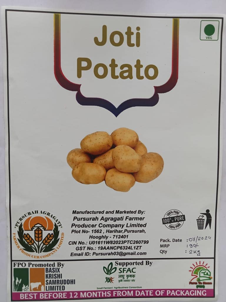 Joti Potato 2 Kg (pack of 2) view 3