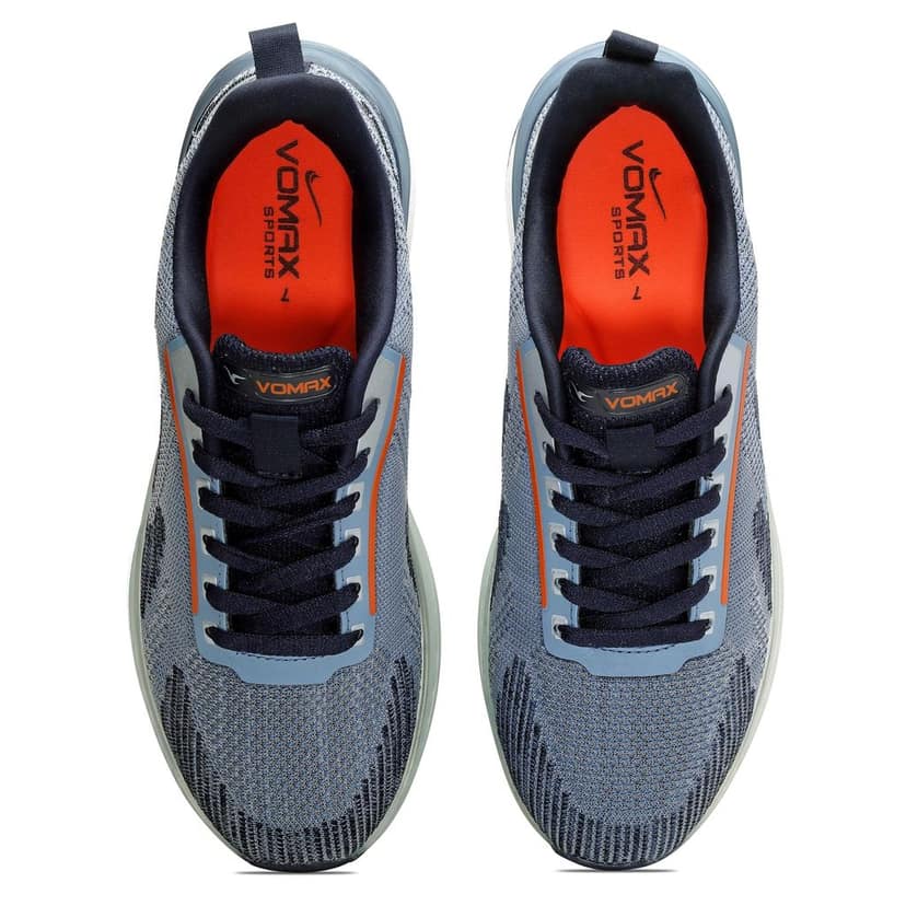 VOMAX SPORTS Stalino-02 Men's Sport Shoes Breathable & Lightweight Flyknit Upper Lace up Walking, Road Running Shoes view 8