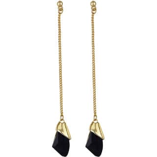Crystal Chain Long Drop Dangler Earirngs for Girls Alloy Material Earrings for Women's Fashion Jewellery for Party