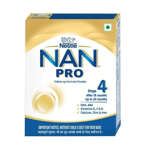 Nestle NAN PRO Stage 4 Follow Up Formula Powder 400 Gms