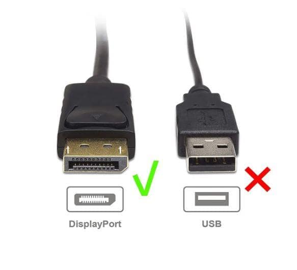 DisplayPort Male (DP) To 4K HDMI Female Adapter 1080 @ 60Hz Converter for PC/Laptop/Projector/HDTV (Black/White) view 9