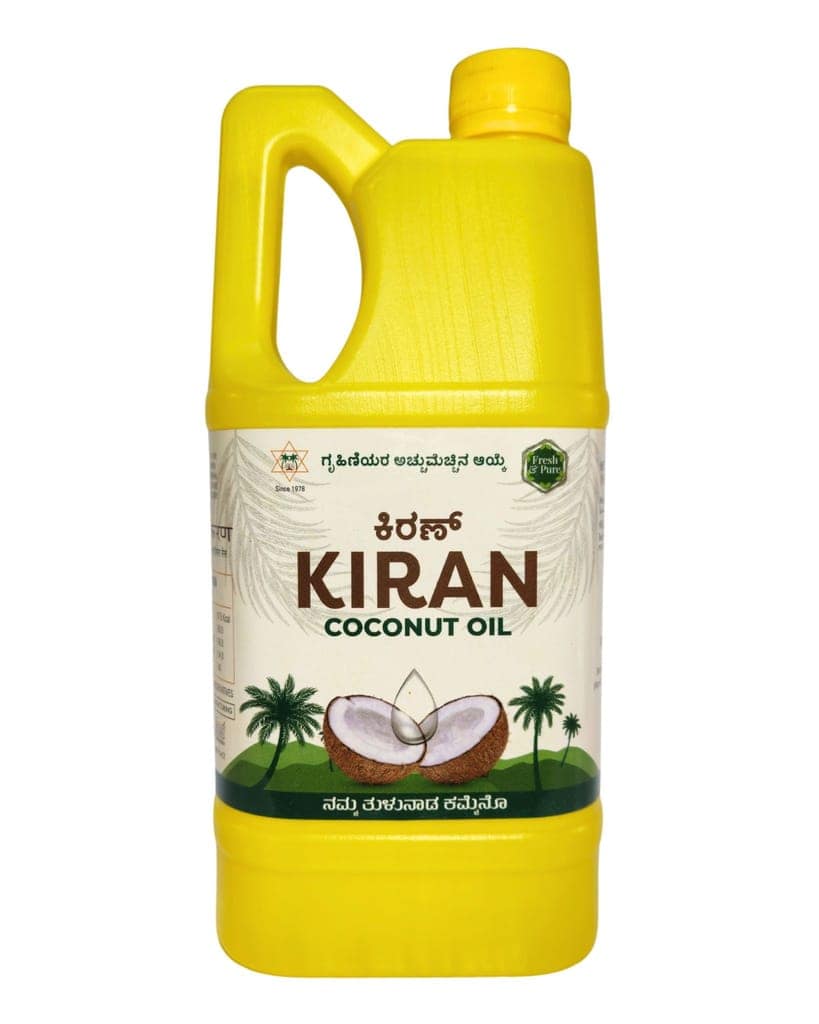 Kiran Coconut Oil Jar 1L view 4