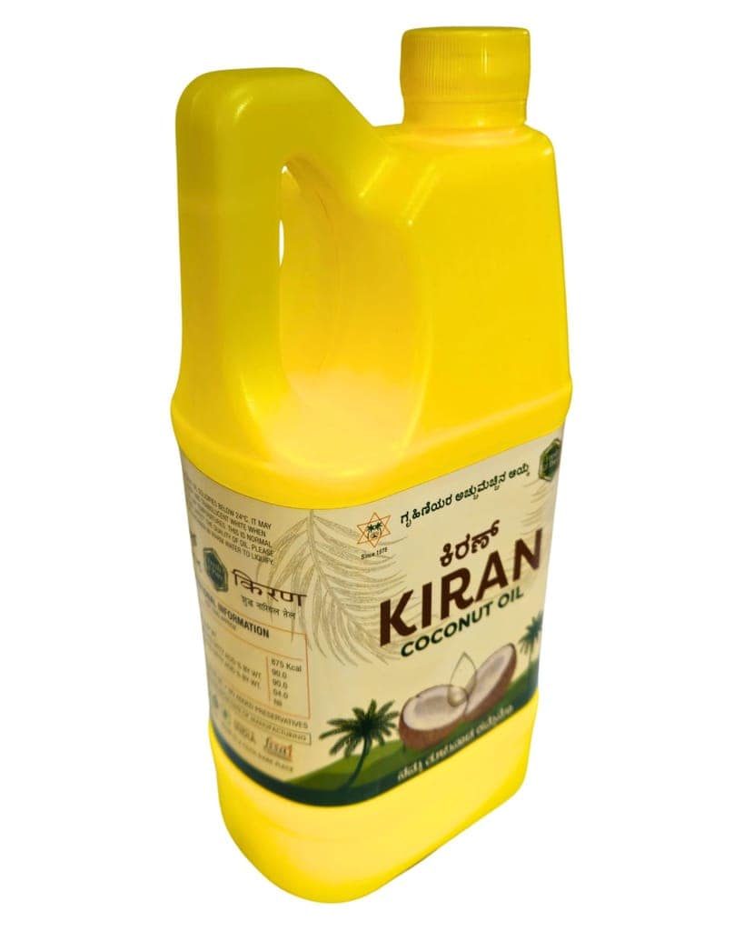 Kiran Coconut Oil Jar 1L view 6