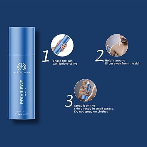 The Man Company Privilege Active Deodorant for Men - 150ml view 5
