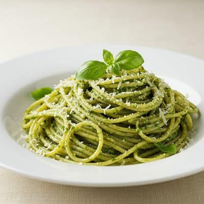 Spaghetti Al Pesto