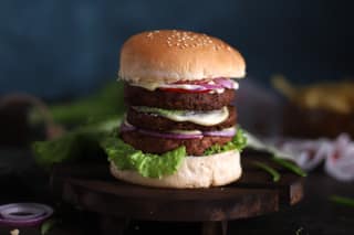 Chicken premium beast burger
