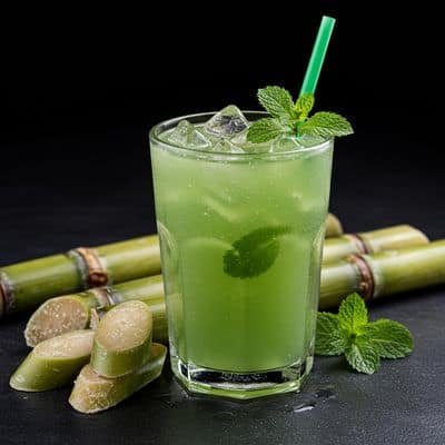 Mint Cane [Sugarcane Juice+Mint]