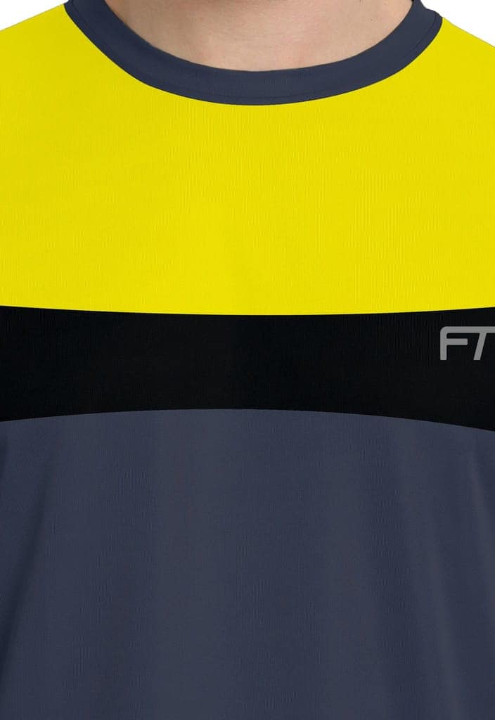 FTX Men Drifit Colorblock Half Sleeve Tshirt view 3