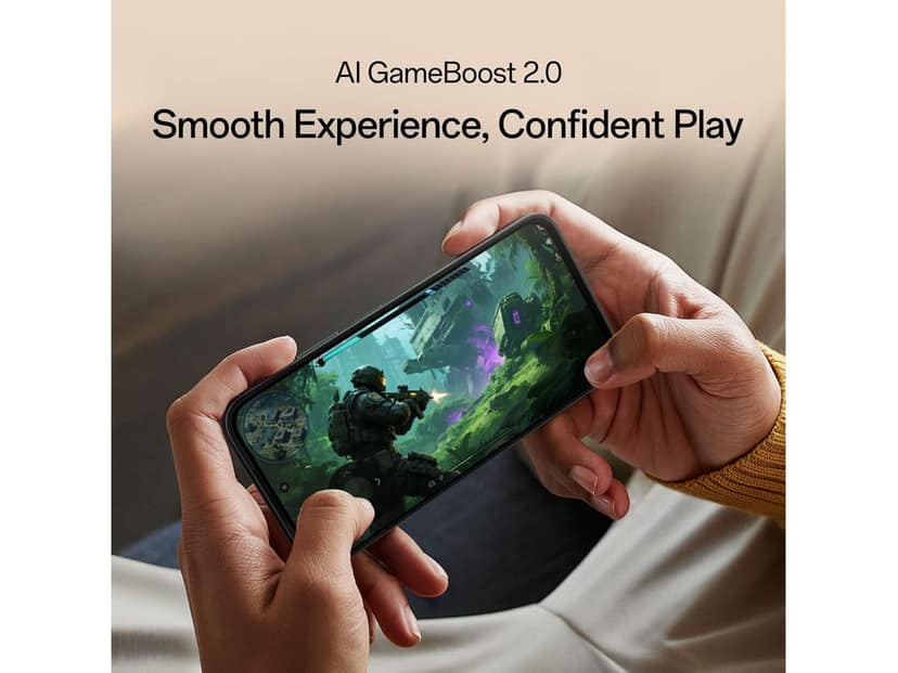 Oppo A6 5G Smartphone, 6GB RAM, 128GB Storage, Smooth Performance - Sakura Pink view 2