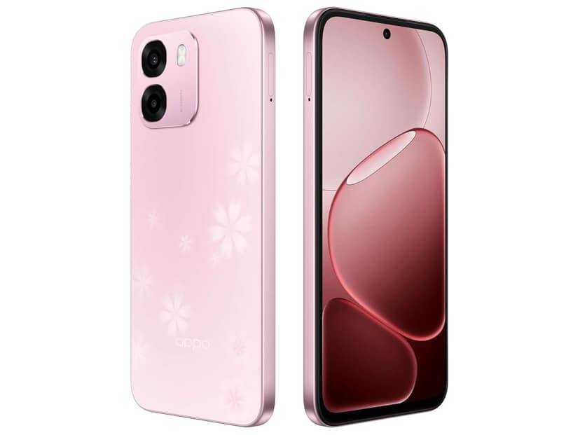 Oppo A6 5G Smartphone, 6GB RAM, 128GB Storage, Smooth Performance - Sakura Pink view 4