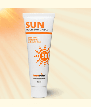 Smartdrops SPF 50 Sunscreen Cream For All Skin Type ( Pack of 1 )