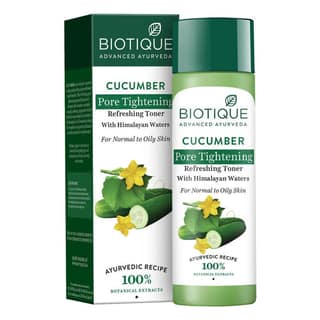 Biotique Bio Cucumber Pore Tightening Toner With Himalayan Waters (120ml)