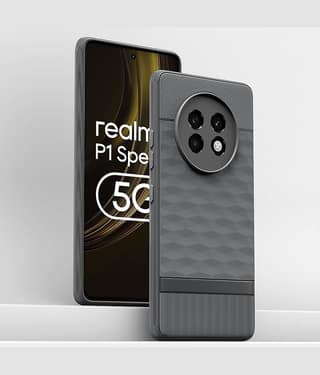 BIG WINGS Shock Proof Case Compatible For Polycarbonate realme P1 Speed 5G ( Pack of 1 )