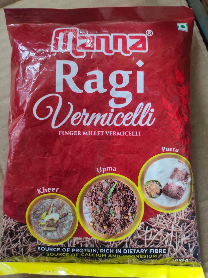 Manna Ragi Vermicelli - Finger Millet