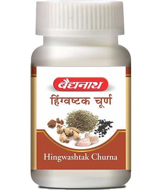 Baidyanath Hingwashtak Churna for loss of taste & appetite, flatulence, Stomach-ache 120gm (Pack of 1)