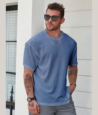 fashion and youth Pack of 1 Cotton Blend Oversized Fit Men's T-Shirt ( Black )