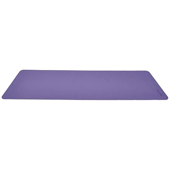 "BalanceFrom GoYoga All-Purpose 1/2-Inch Thick Yoga Mat with Carrying Strap, Lavender"