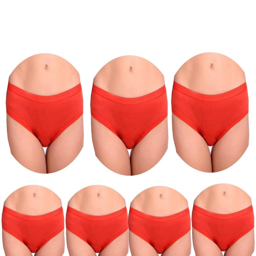 Cotton Full Coverage Hipster Panties Pack 7 view 7