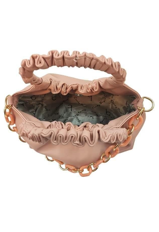 Magnifique Women's Hand/Sling/Side Bag/purse Polyurethane Western (Pink) view 4