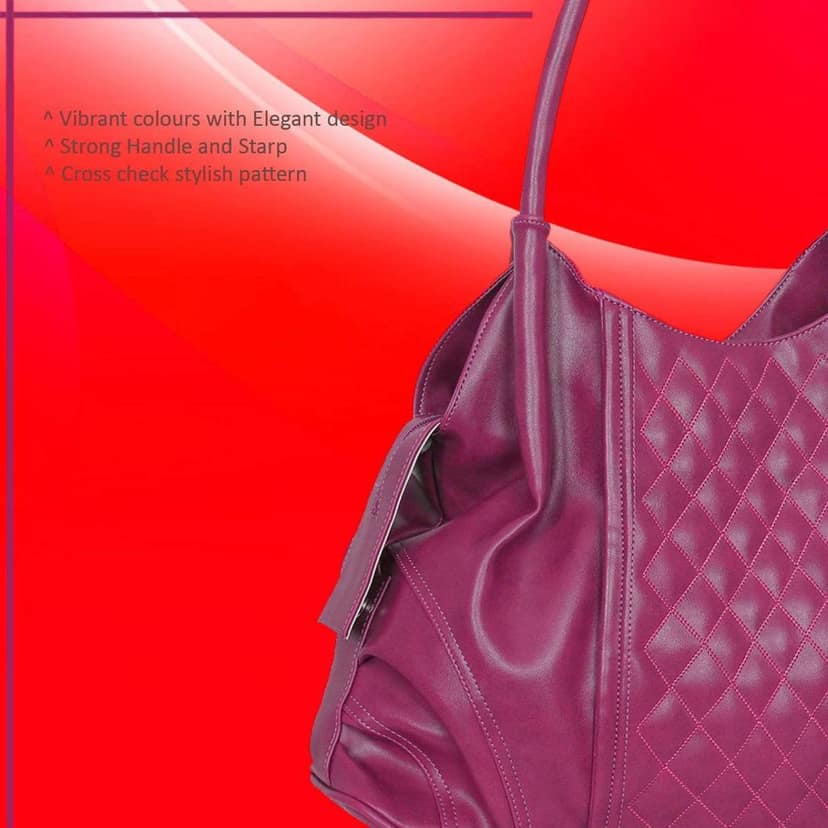 Right Choice Women's Shoulder Bag (388_Rani Pink) view 6