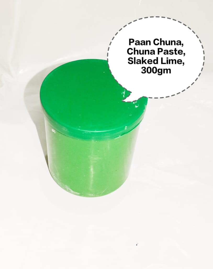Paan Chuna, Slaked Lime Paste, Edible Lime for Paan, Calcium Hydroxide Paste, Kattha Chuna Mix 150gm view 3