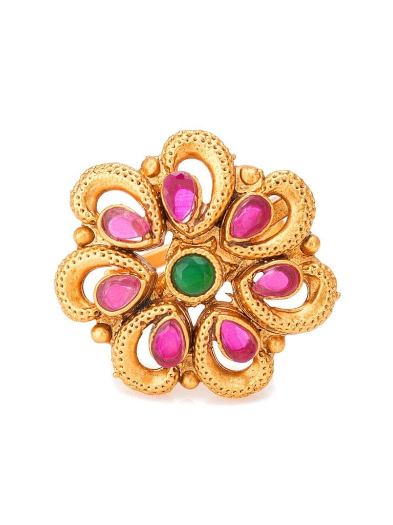 Morison Ornate Floral Gold Ring A Bloom of Elegance view 3