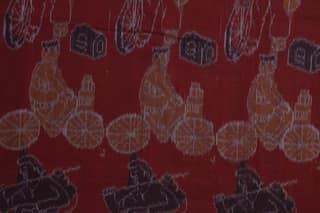 GI Tagged Sambalpuri Ikat Cotton Fabric