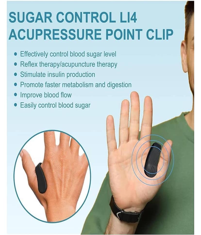 DHSMART Original Sugar Clip All Purpose Cleaner Block Headache and Tension Relief, Diabetes Management 3 no.s Pack of 3 view 5