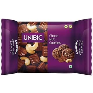Unibic Cookies - Choco-Nut, 150 G Pouch