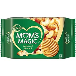 Sunfeast Mom's Magic Cashew & Almond Biscuits, 560 g (5 N x 112 g each) - 560 mL - One Unit