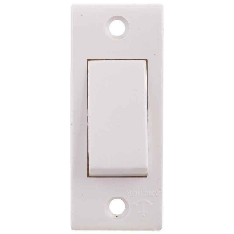 Anchor Penta Cherry 6A, 1 Way Switch 14121 ( pack of 20 )