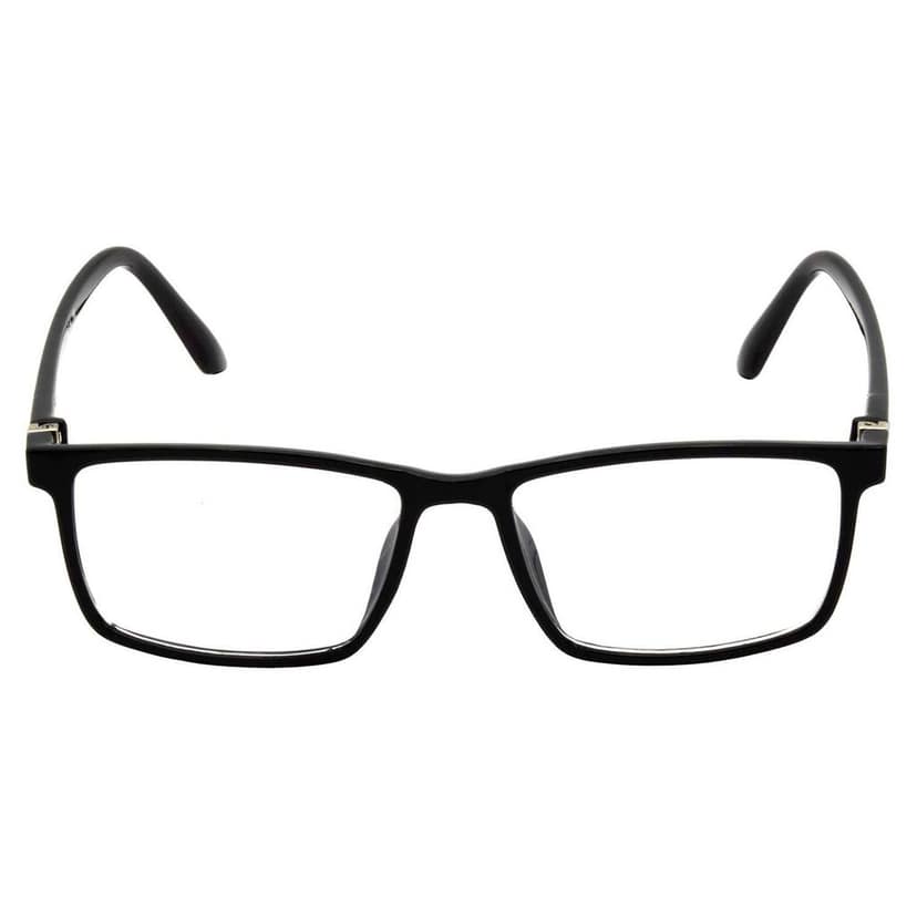 Hrinkar Zero Power Computer Glasses for Office Use with Eye Protection and Blue Cut Lenses for Men & Women | Black | HBCT-FRM-BK-16 view 3