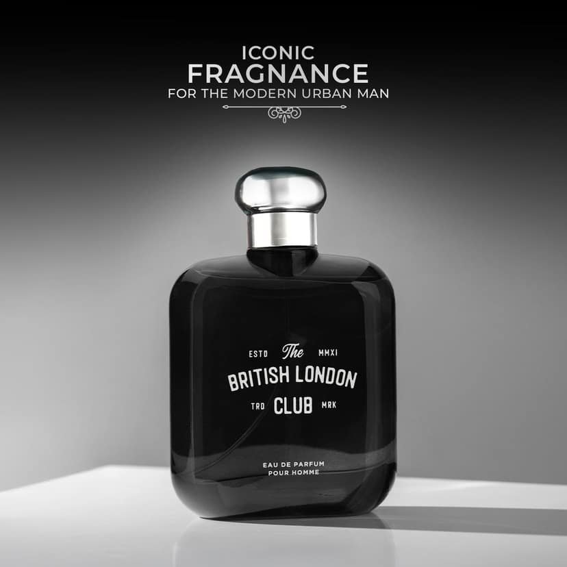 Laurelle London The British London Club Black Perfume For Men 100ml view 2
