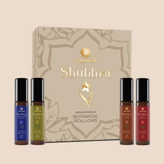 Ashpveda Aura Legacy Botanical Roll-On Attar Gift Set