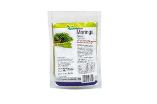 NutriValue Moringa Powder 100g - Can be added to daily meals to improve nutritional value
