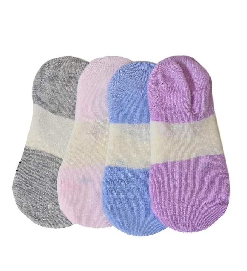 Clastik Unisex Kids Cotton Socks (Multicolour, 5-10 Years) (Set of 6) view 2