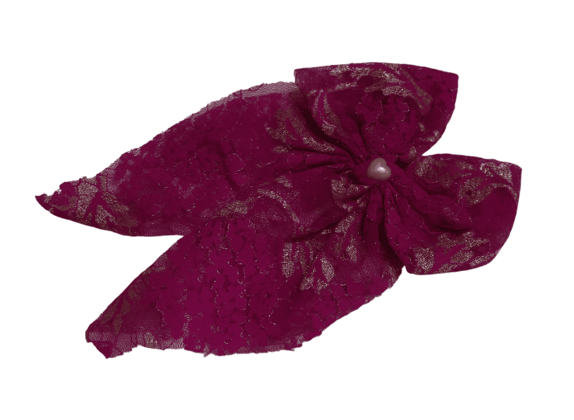Hair Bows For Women, Bow Clips For Women - Barette Hair Clip - Luxury Silky Satin Hair Bow Clips view 2