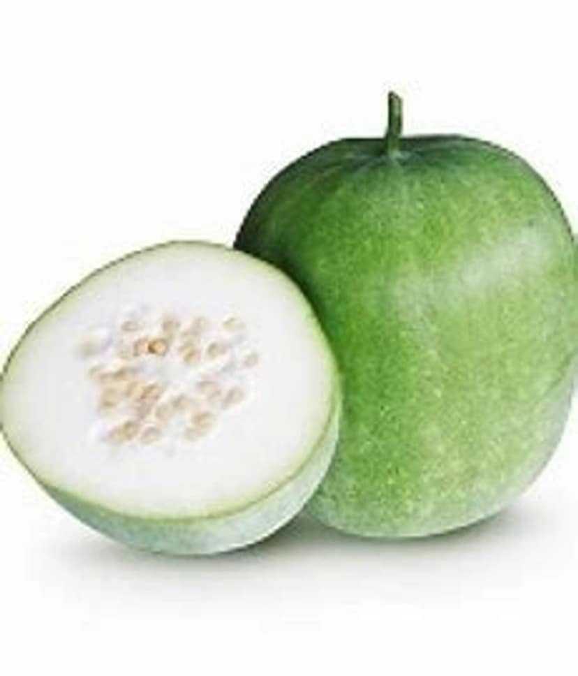 Ash Gourd (Petha/Safed Kaddu) Ashgourd Green Bhopla - (1 Pc Approx. 1-2Kg)