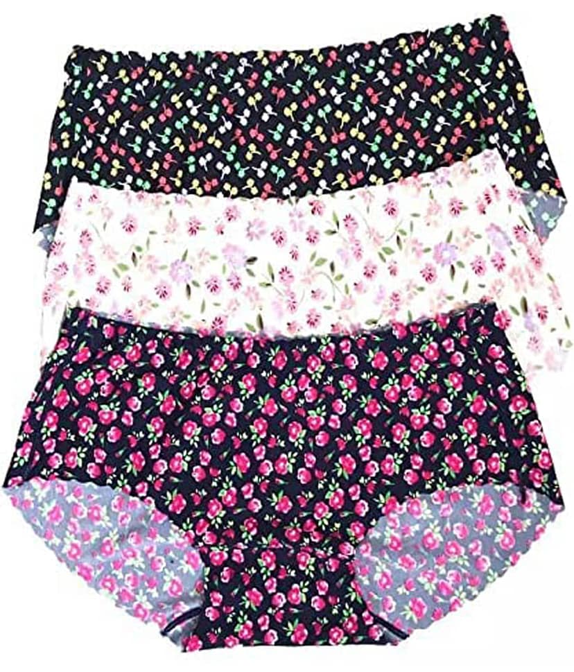 XXYX ladies underwear Pack of 3 Cotton Blend Hipster For Women ( Multi Color )
